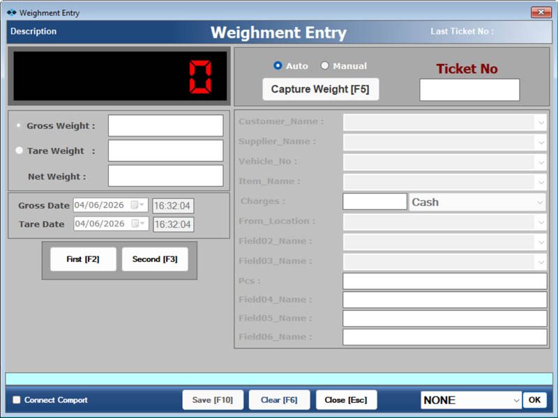 Weighbridge Software screenshot 1